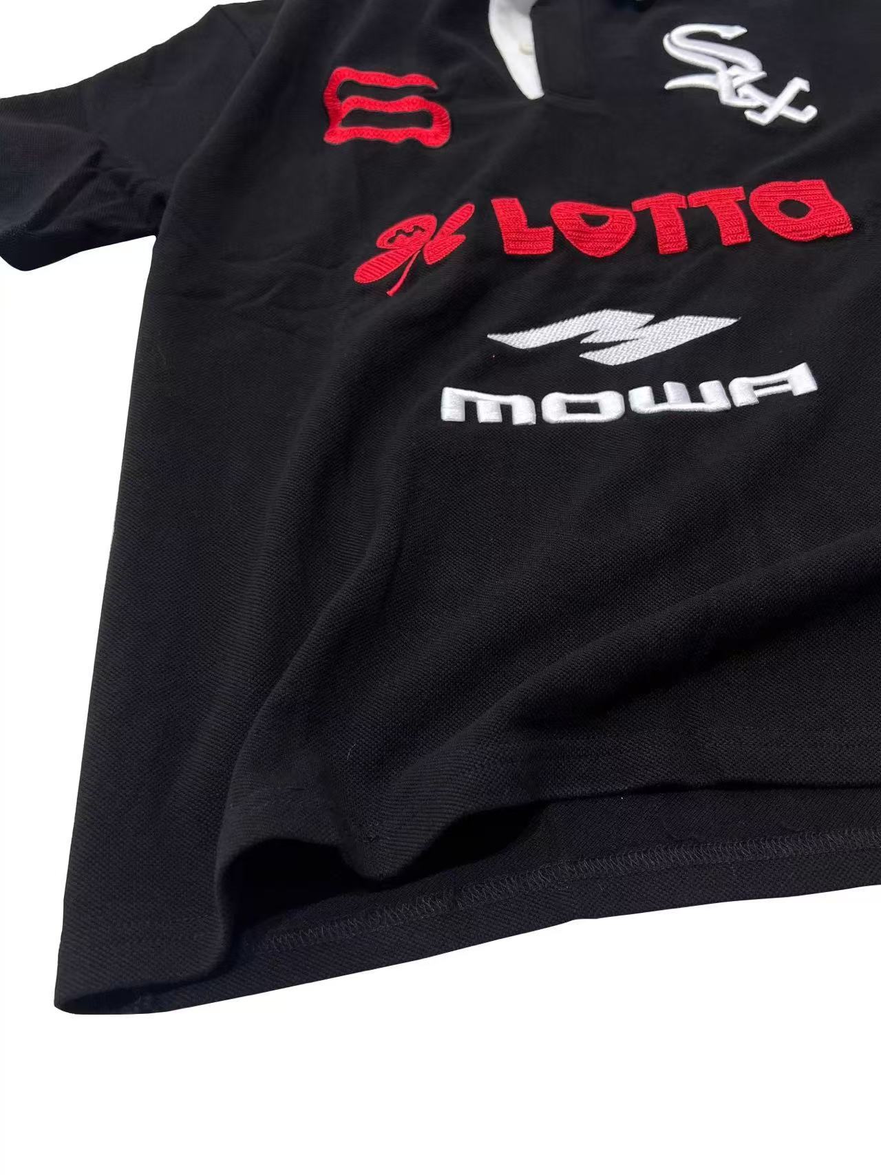 Cortis Martin Inspired Tokyo Sex Embroidered Polo Shirt