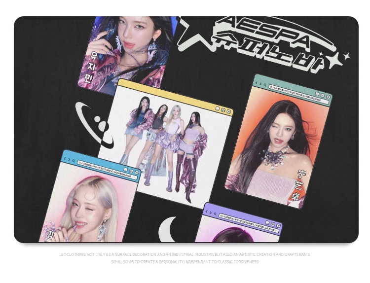 AESPA Inspired Customized Short Sleeve Tee