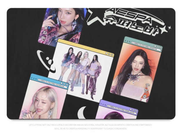 AESPA Inspired Customized Short Sleeve Tee