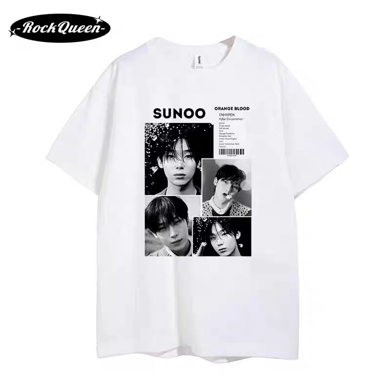 Enhypen Custom Member Graphic T-Shirt