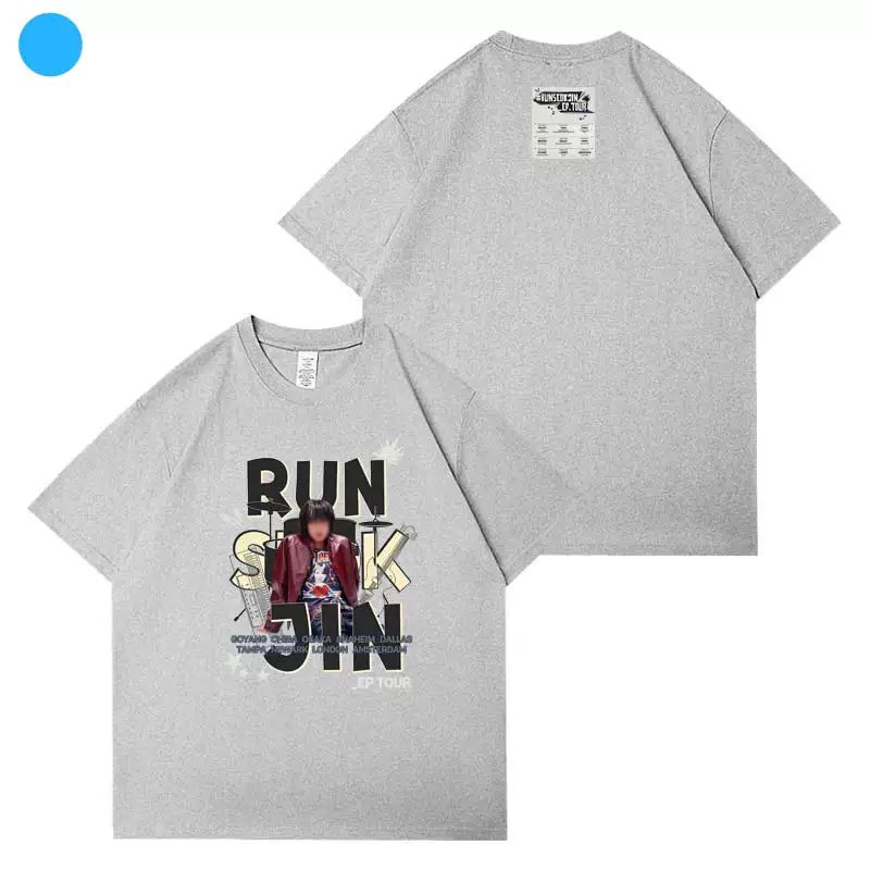 BTS JIN RUN SEOKJIN TOUR-INSPIRED TEE 