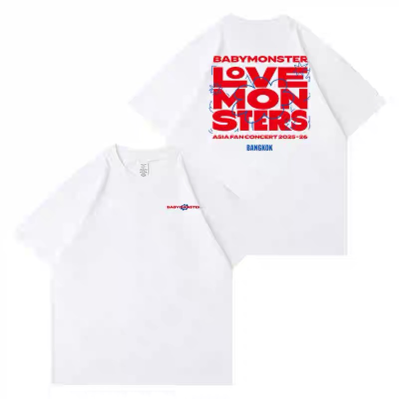 BABYMONSTER Fan Concert Love Monsters Merch Inspired T-Shirt