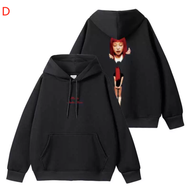 Jennie Ruby Crew Neck Sweatshirt Hoodie-Blackpink Jennie