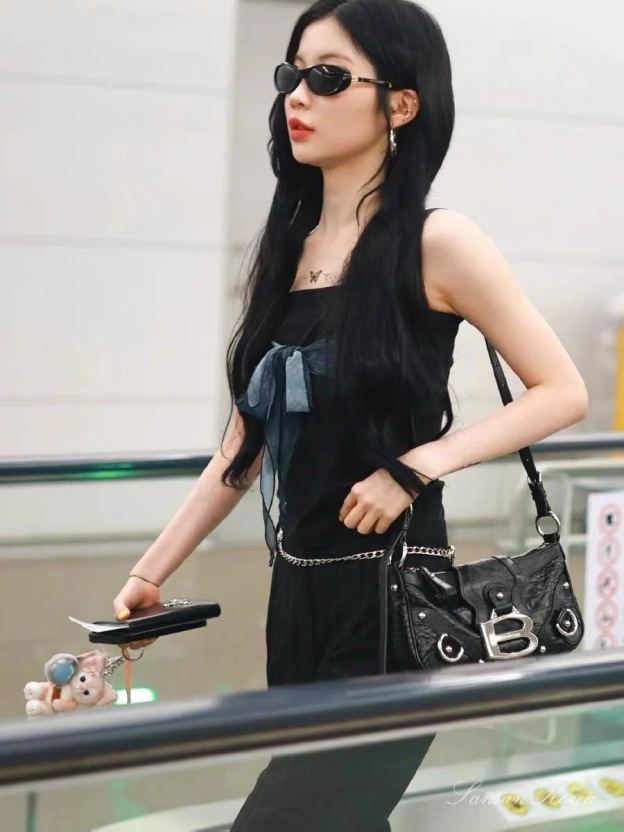 Babymonster ASA Inspired Bow-Tie Baby Top