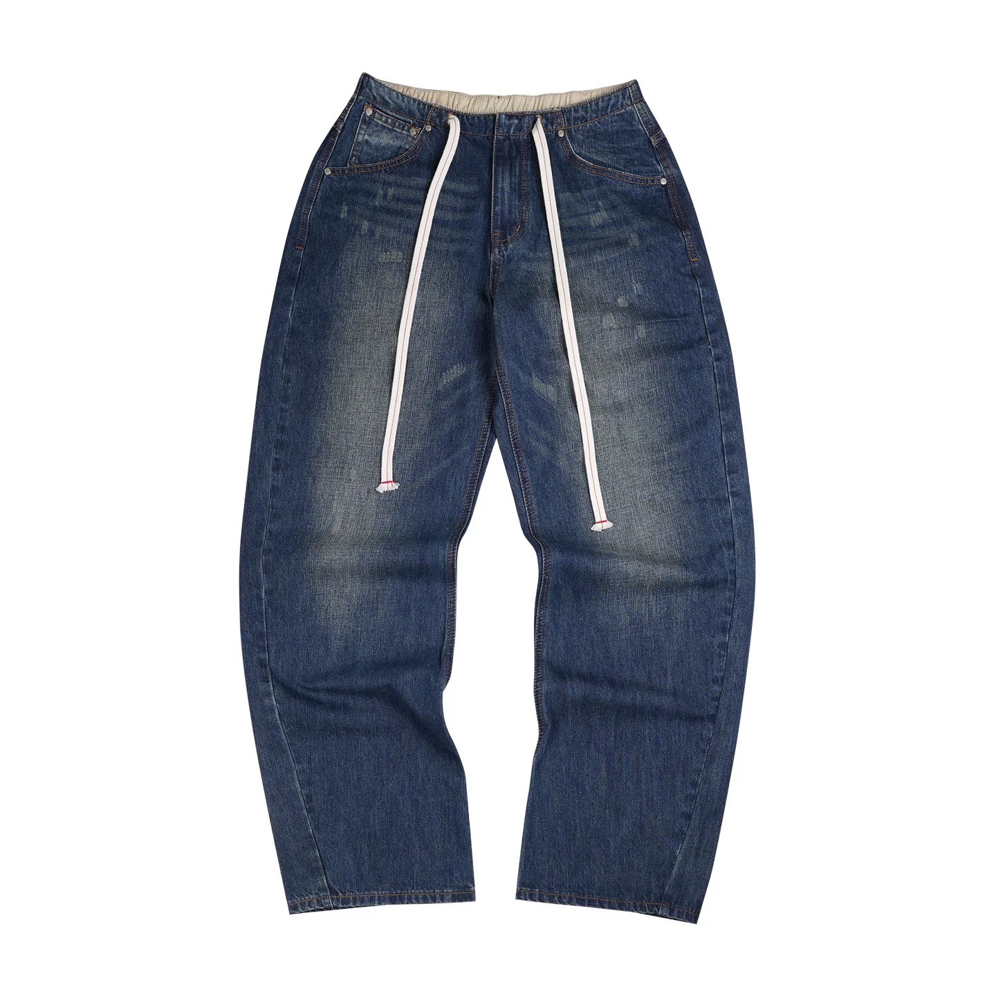 Blackpink Jennie Inspired Drawstring Wide Leg Jeans