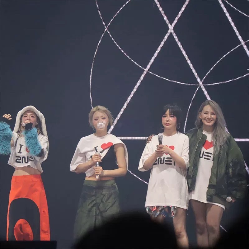 2NE1 WELCOME BACK TOUR MERCH INSPIRED TSHIRT