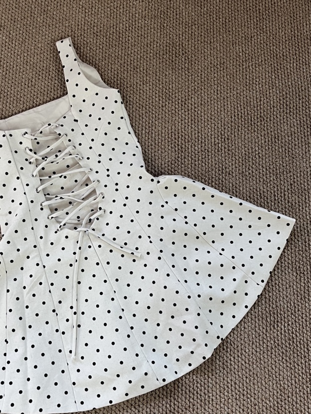 Blackpink Jennie inspired Square Neck Dress