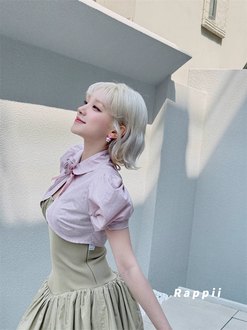 IVE Rei&GIDLE Yuqi Inspired Rosetta Baby Shirt