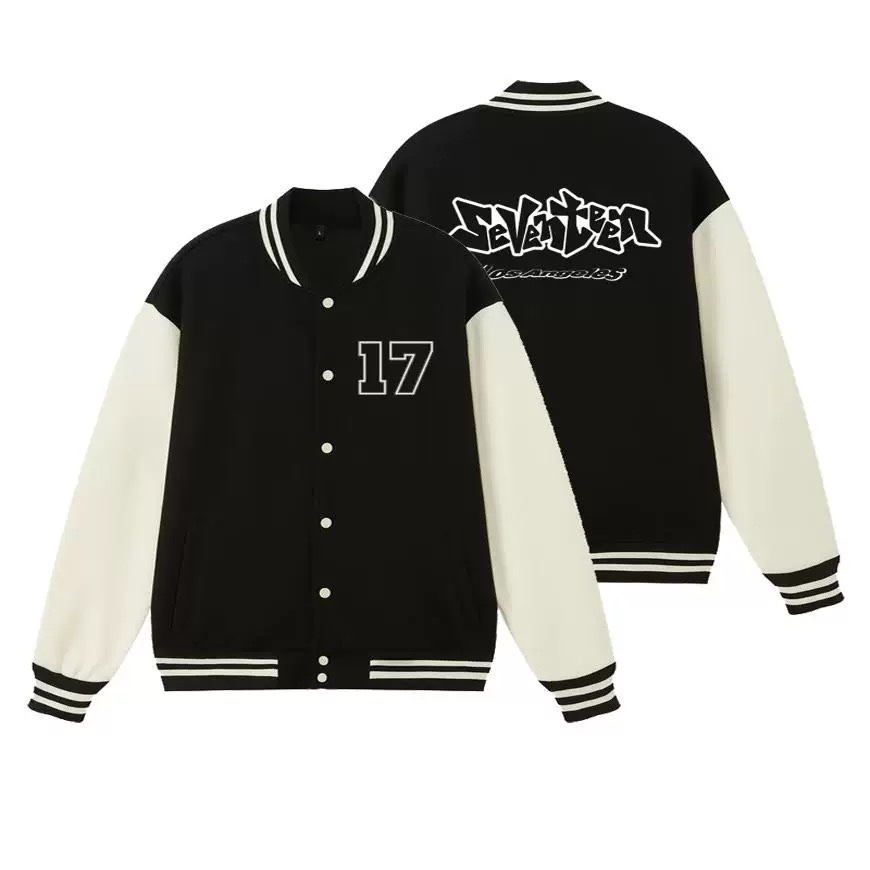 SEVENTEEN US Tour 2025 Official-Inspired Baseball Jacket