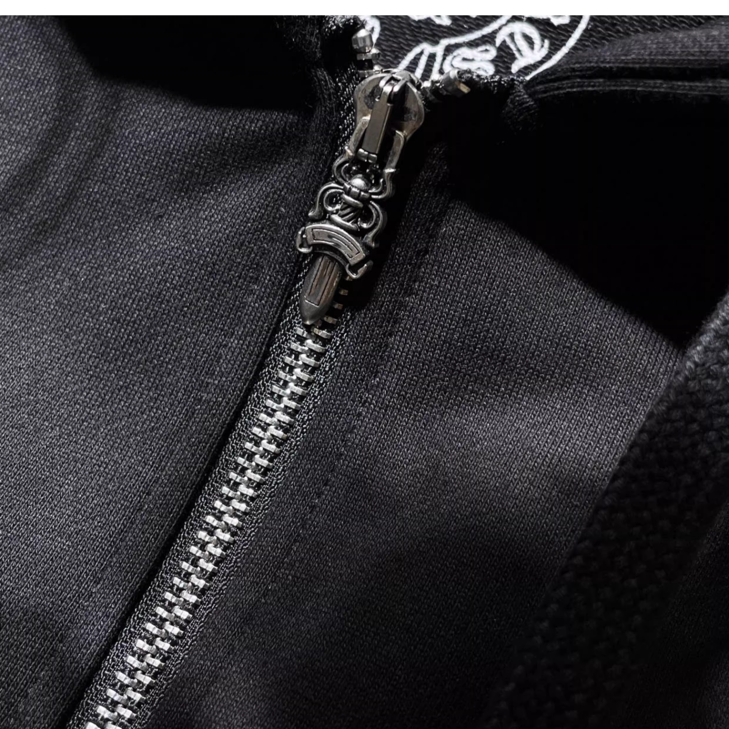Enhypen Niki&Heeseung Inspired Cross Pattern Zip-up Hoodie