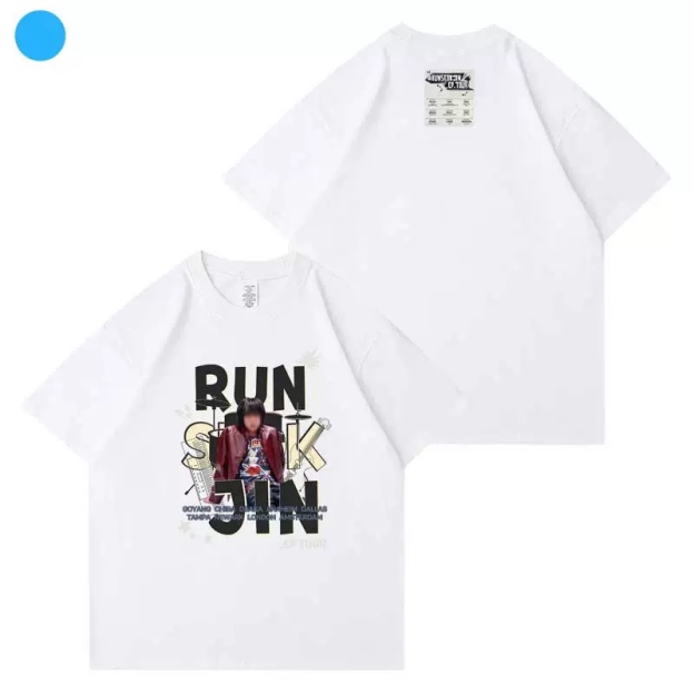 BTS JIN RUN SEOKJIN TOUR-INSPIRED TEE 