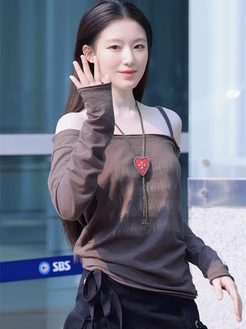 Aespa Karina & Gidle Shuhua Inspired Buckle Cargo Skirt