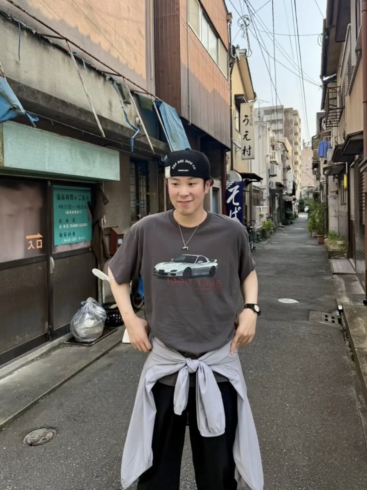 ENHYPEN Sunoo Inspired Sports Car Print T-shirt