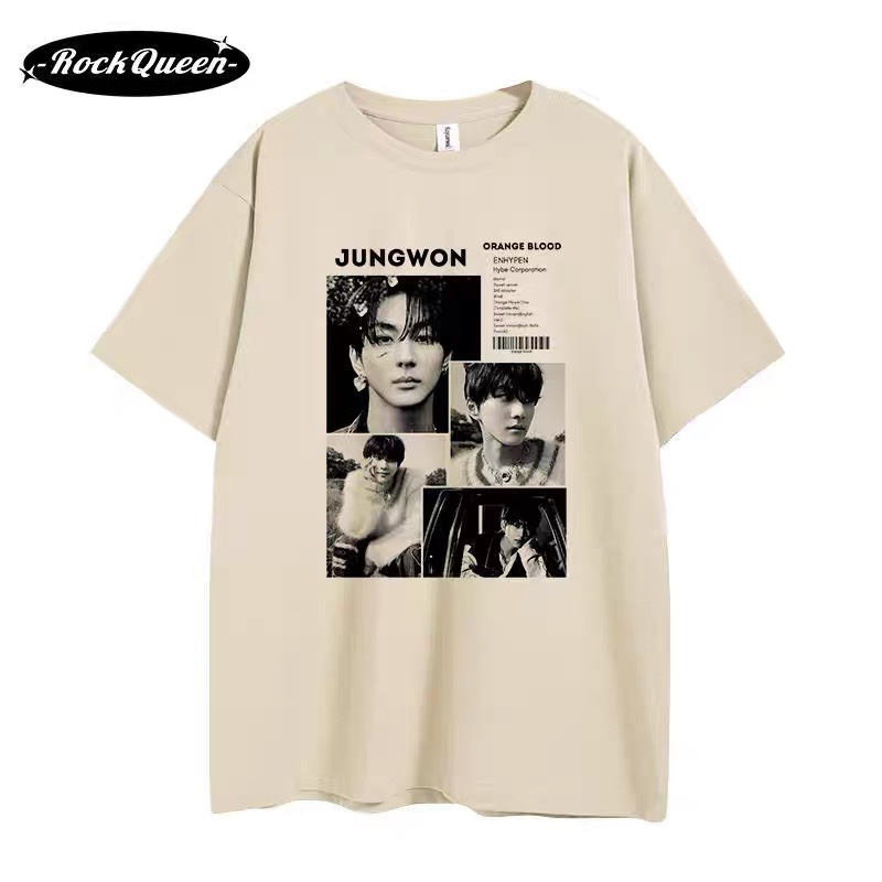 Enhypen Custom Member Graphic T-Shirt