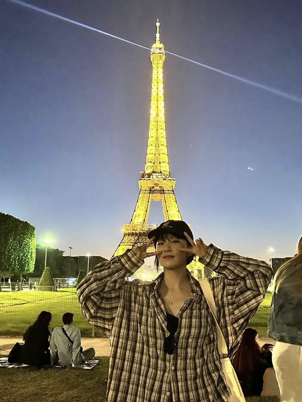 Red Velvet Seulgi Inspired Yellow Plaid Shirt