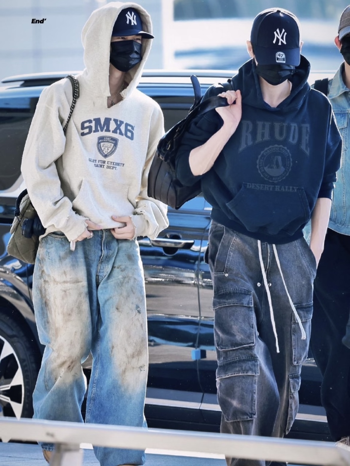 Enhypen Sunghoon Inspired Rhude Desert Rally Hoodie