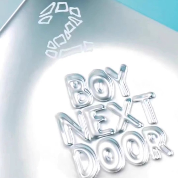 Boynextdoor 2nd Anniversary Fan Support Gift Small House Necklace
