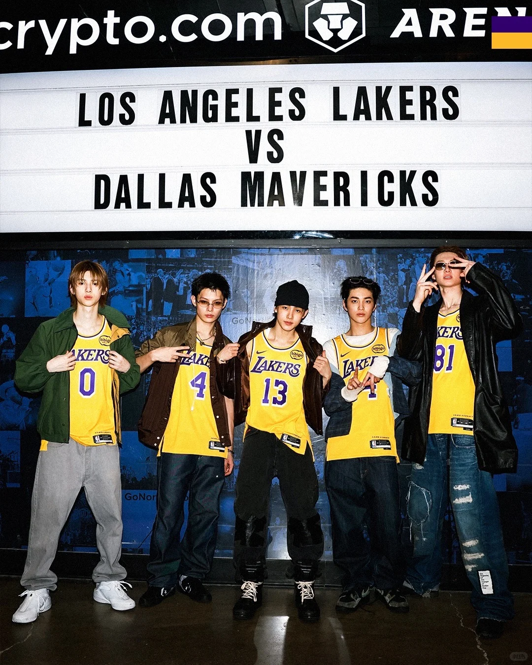 CORTIS LA Lakers Customized Basketball Jersey