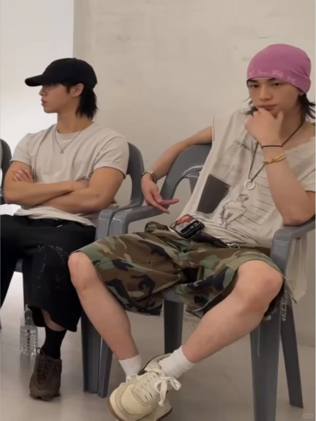 Stray kids Hyunjin Inspired ERD Garden of Unborn Children Cutoff T-Shirt-straykids