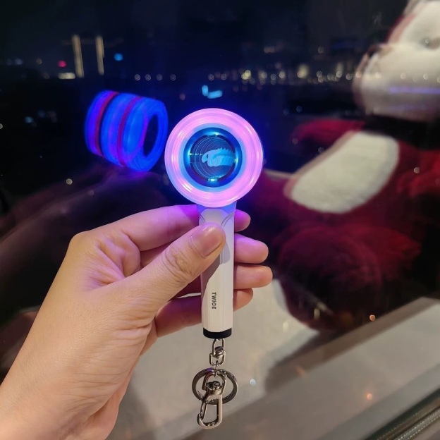 TWICE 3rd Gen Mini Light Stick inspired Keychain