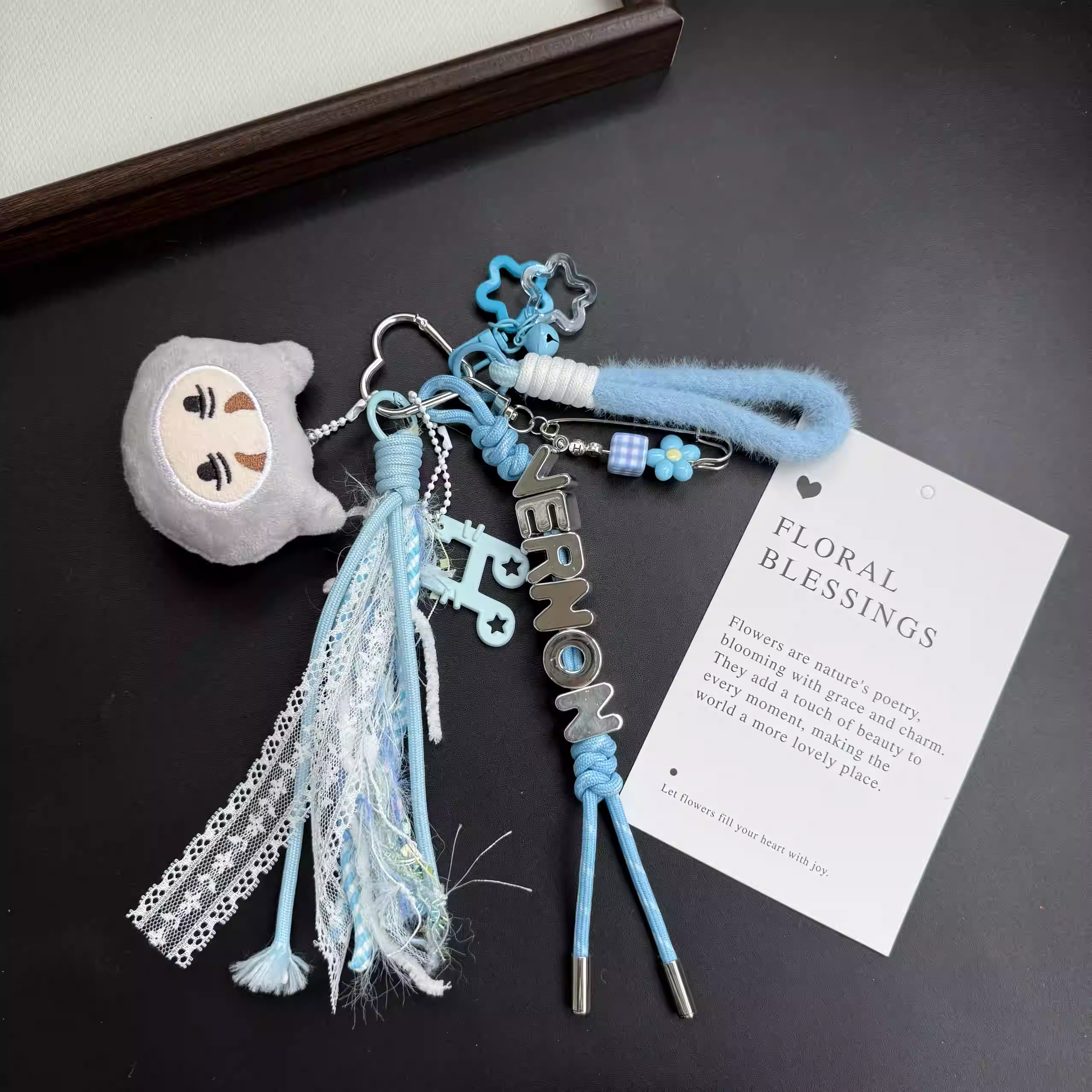 Seventeen Custom Plush Bag Charm-Handmade Keychain for Carats