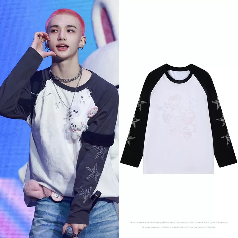 Stray Kids 2025 FM inspired Long Sleeve T-shirt-StrayKids