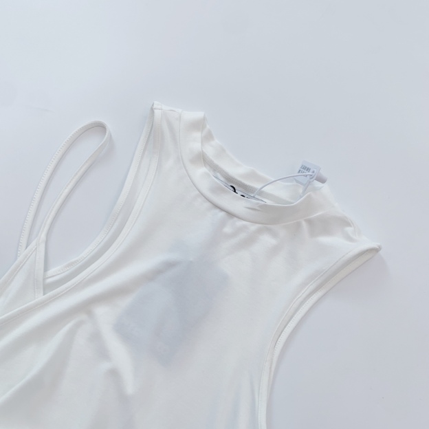 Blackpink Jennie Inspired Asymmetric Strap Tank Top