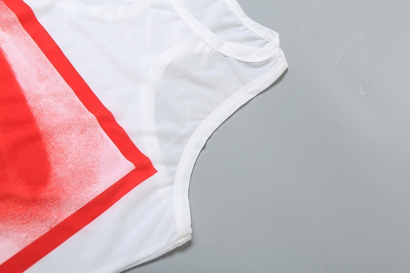 Blackpink Jennie Inspired Sleeveless Graphic Dress