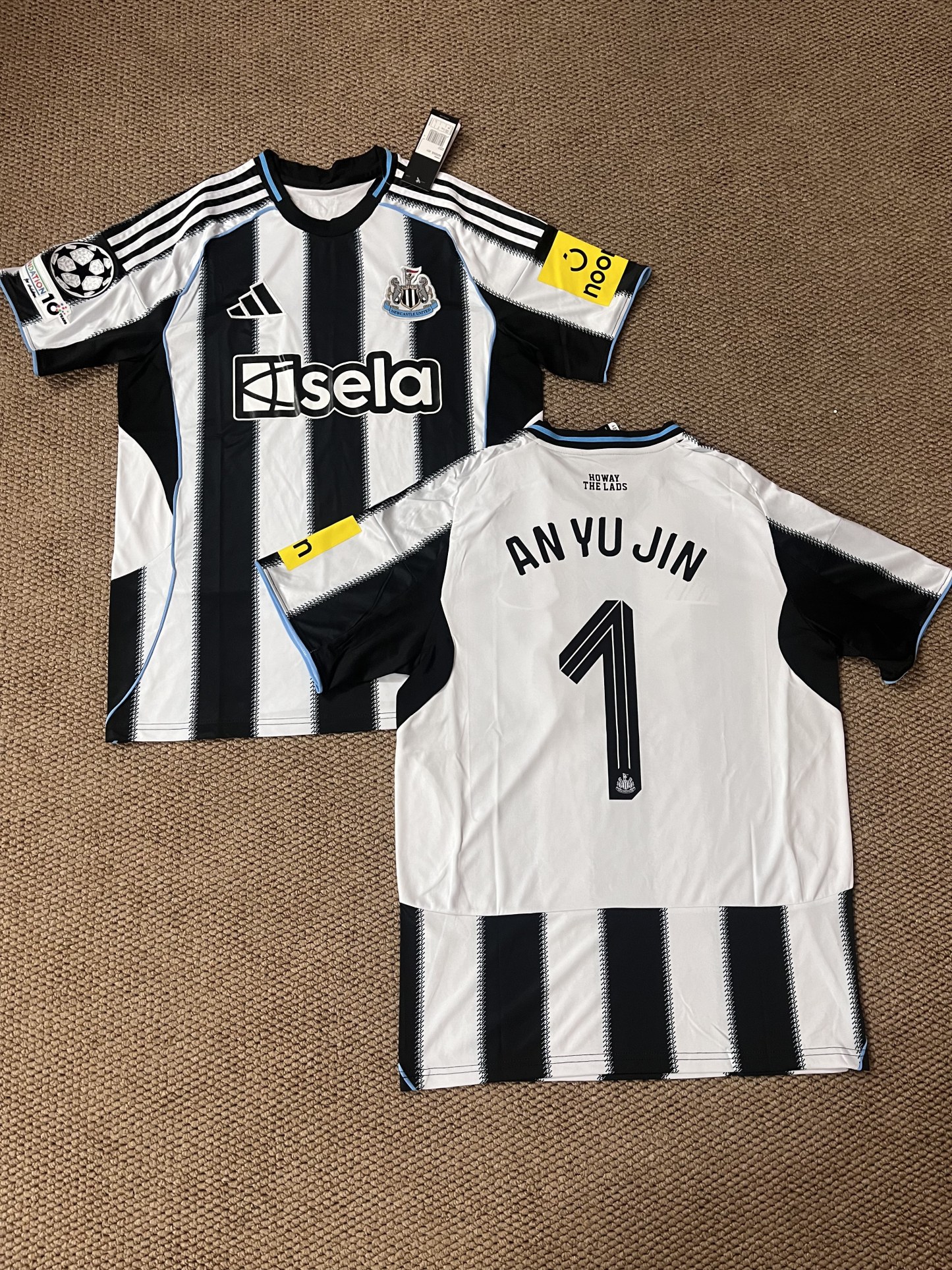 IVE Newcastle United F.C Custom Jersey