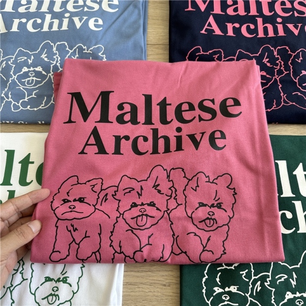 Seventeen Mingyu dog print Inspired Oversized Cotton T-Shirt