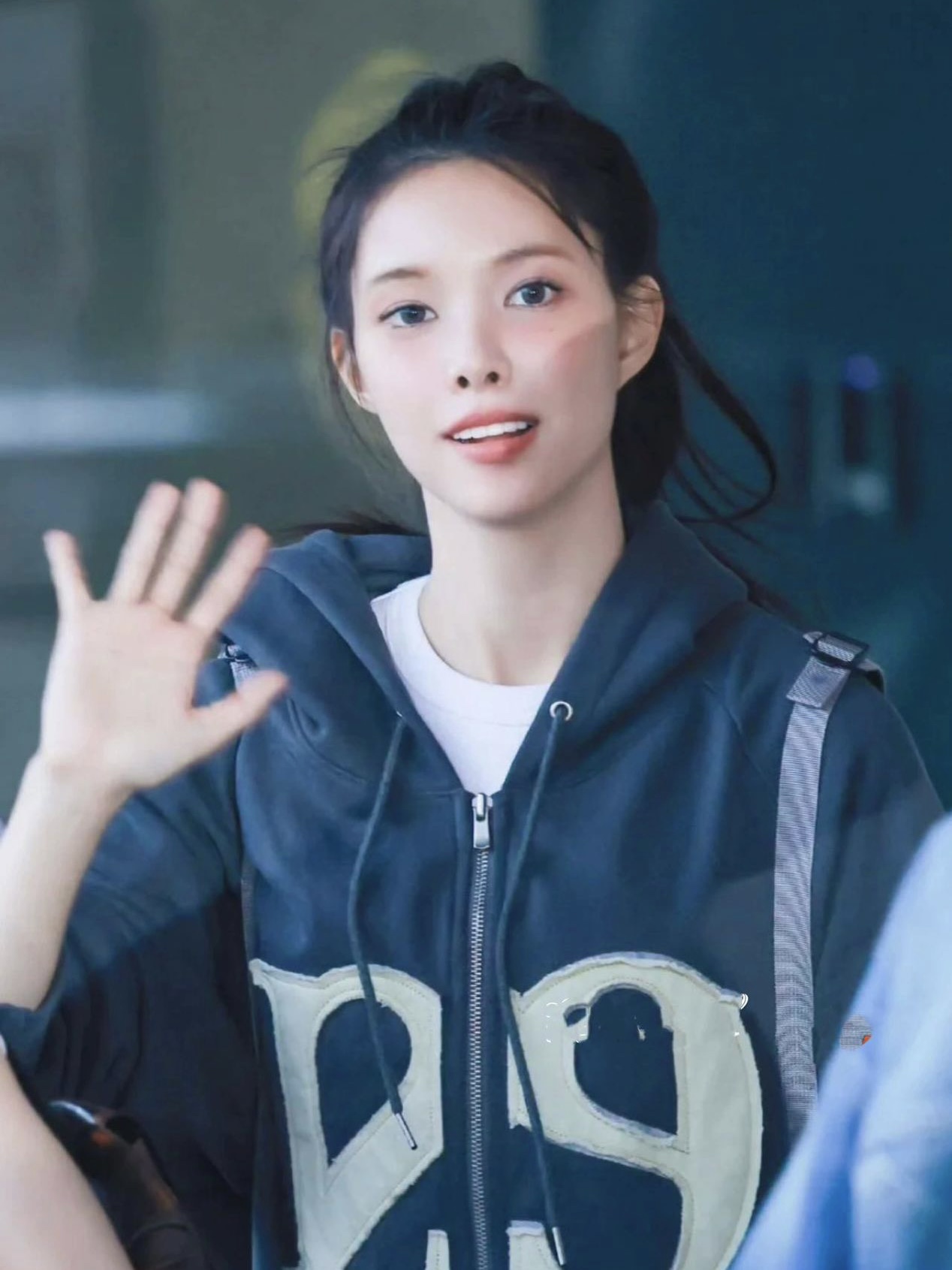 NCT&WayV&IVE Inspired 129 Logo Patch Zip-up Hoodie