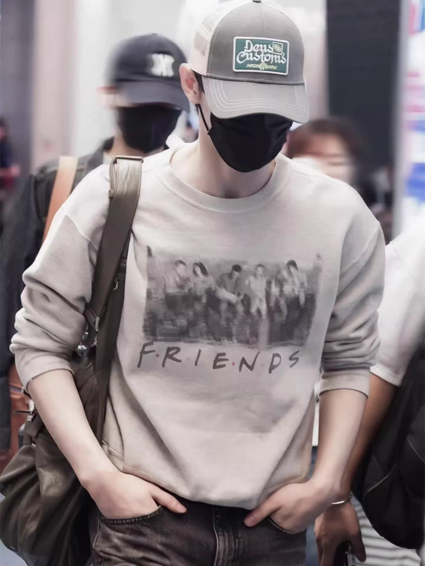 Enhypen Sunghoon Inspired Friends Crew Neck Sweatshirt