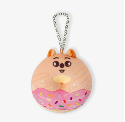 Straykids 2025 Skzoo Popup Store Merch Inspired Donuts Bag Charm