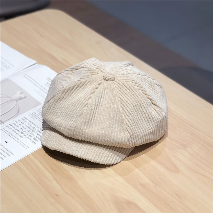 BTS JIMIN Inspired Corduroy Octagonal Hat