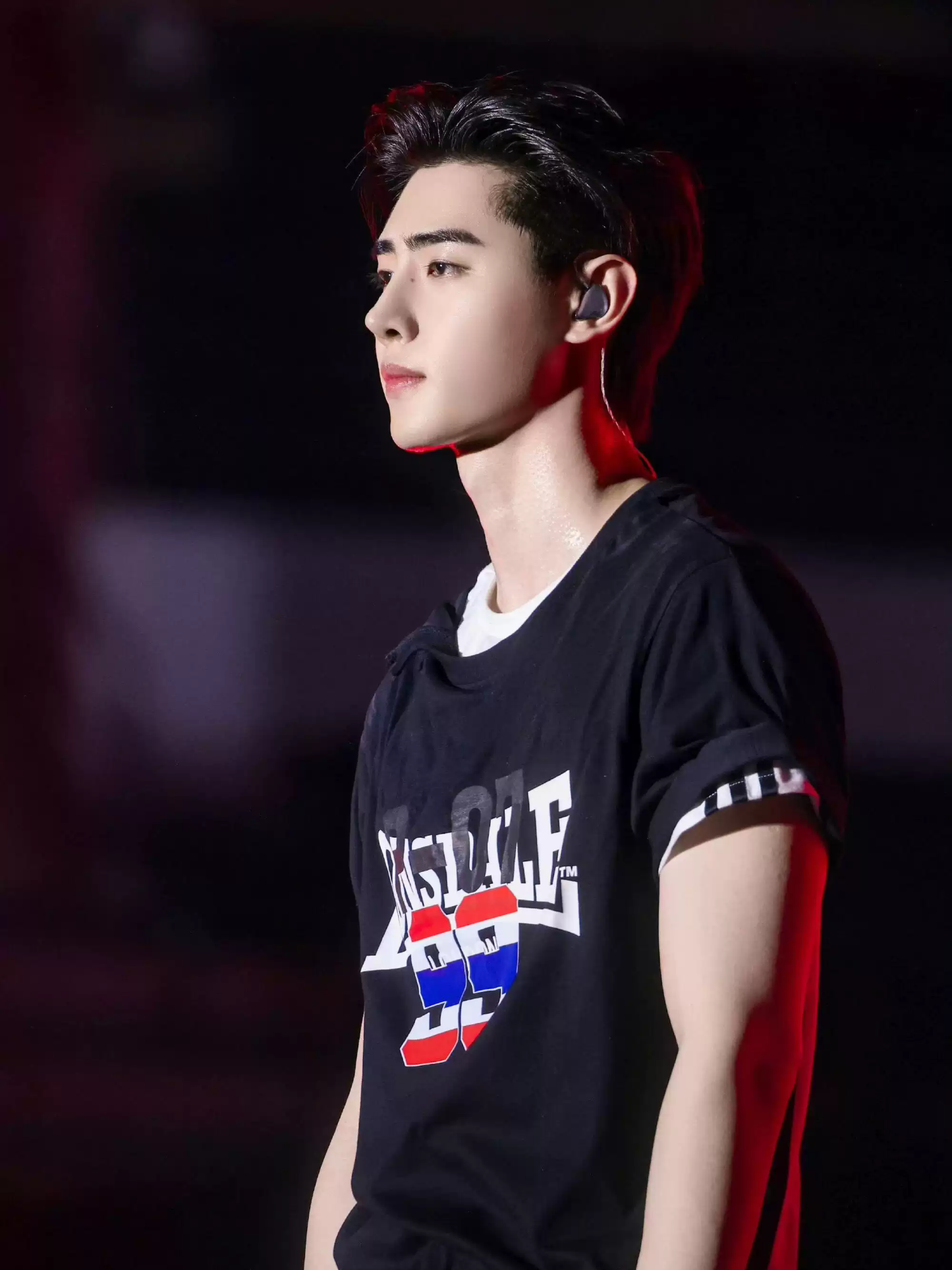 Enhypen Sunghoon Inspired Black Streetwear 99 Graphic T-Shirt