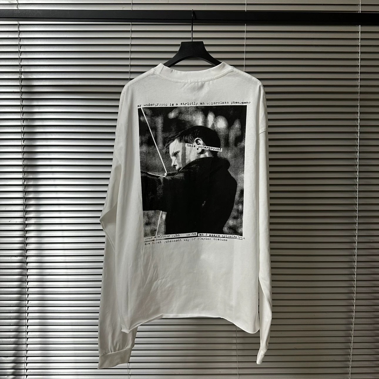 Straykids&TXT&WAYV Inspired Washed Printed Long Sleeve T-Shirt