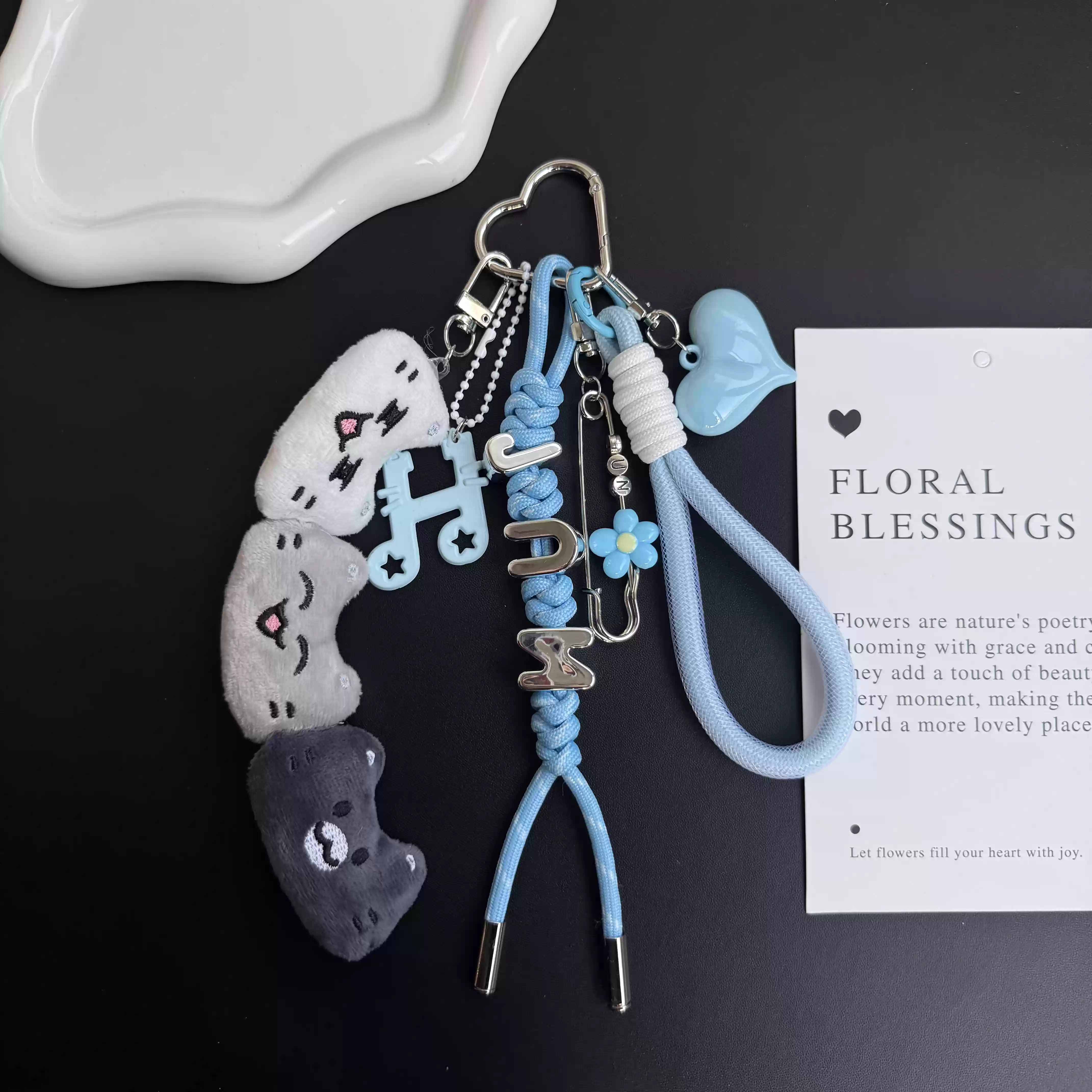 Seventeen Custom Plush Bag Charm-Handmade Keychain for Carats