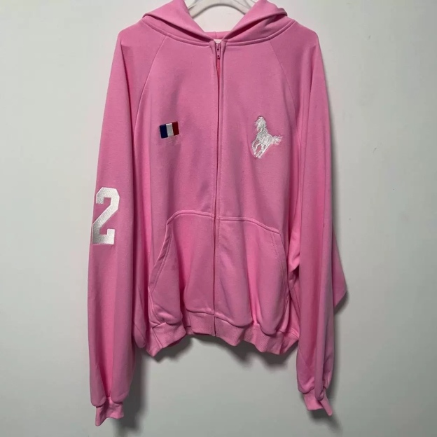 Seventeen Hoshi Inspired Pink Warhorse Hoodie