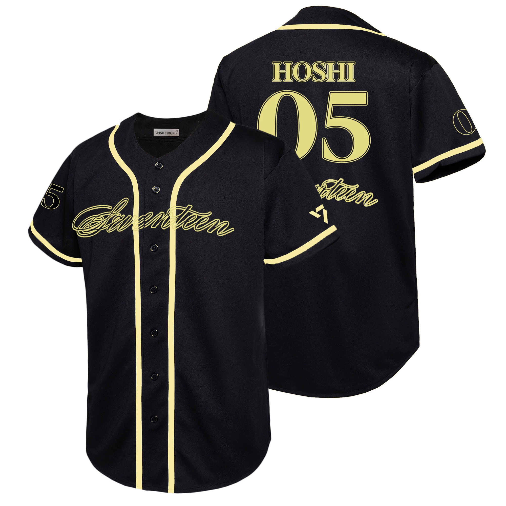 Seventeen 2026 Carat Land Merch Inspired Uniform Jersey Shirt