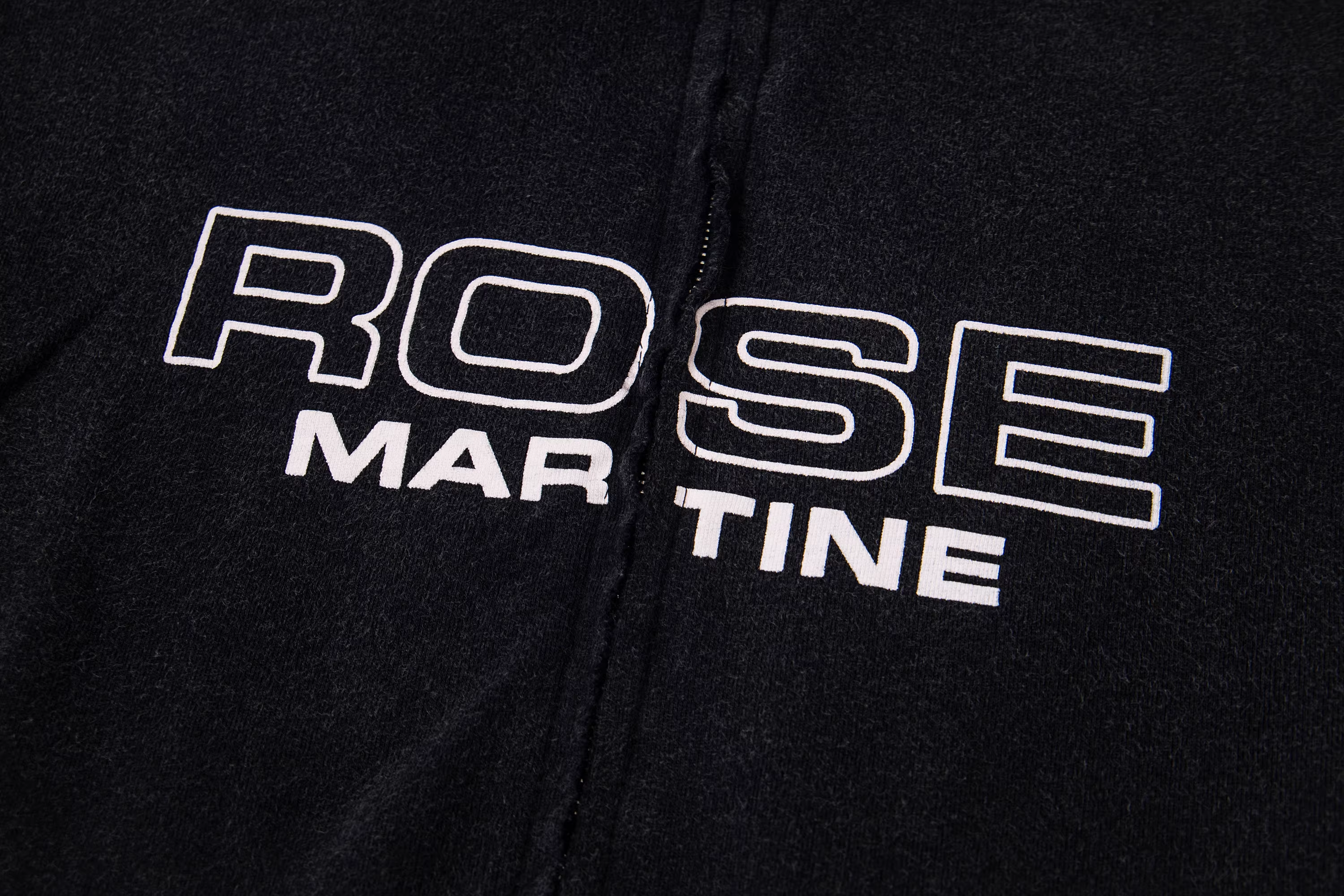 Aespa Winter Inspired Logo-Print Washed Bomber Jacket