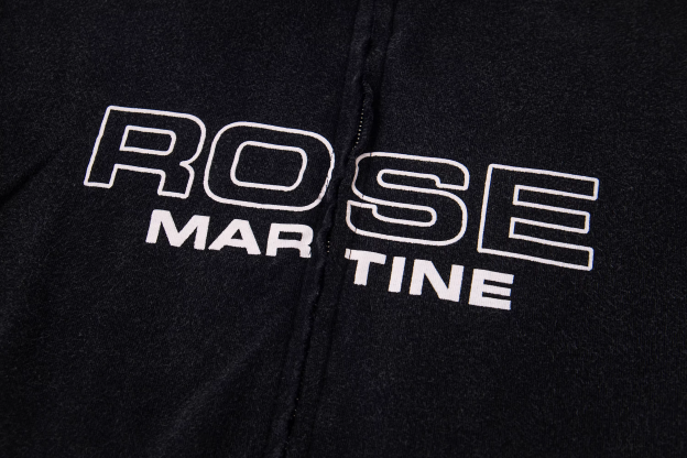 Aespa Winter Inspired Logo-Print Washed Bomber Jacket