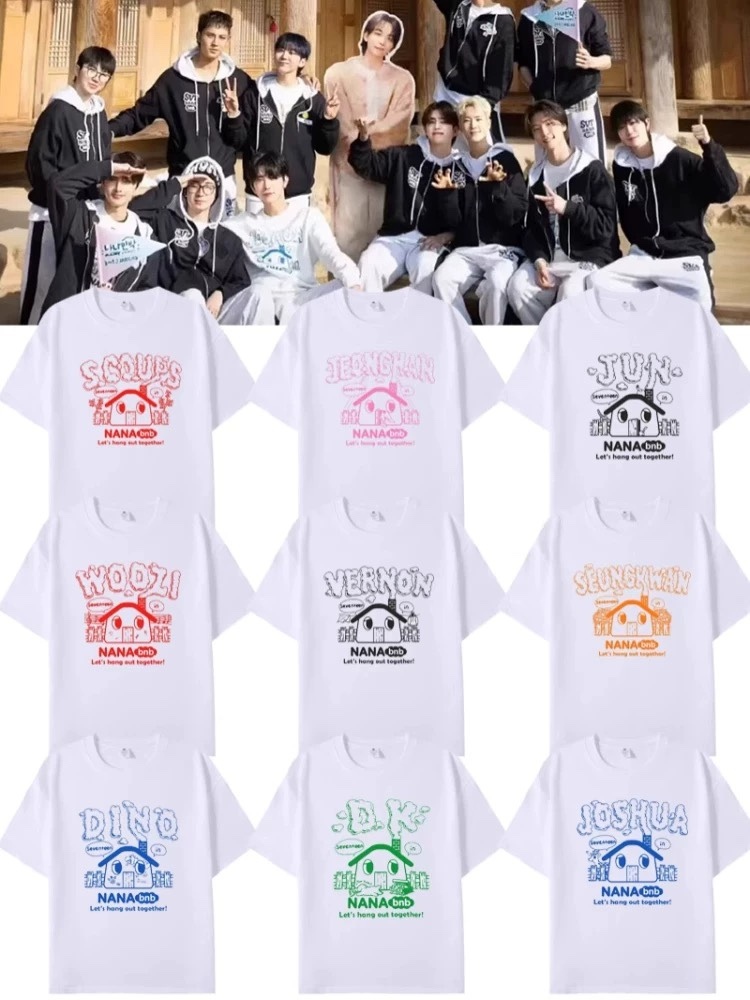 SEVENTEEN Nanatour merch inspired NANAbnb T-Shirt