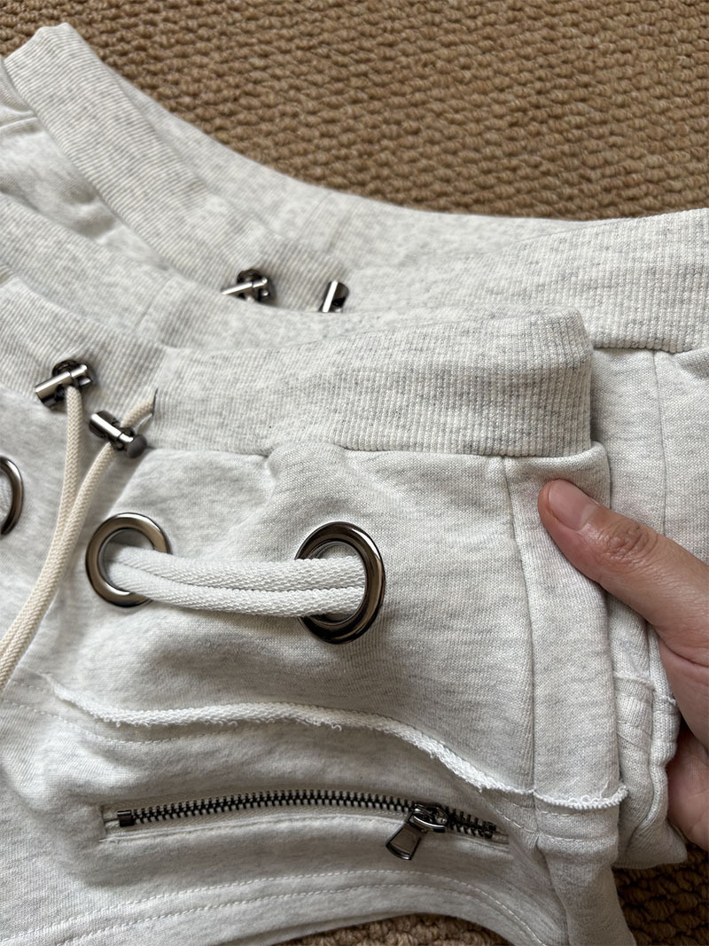 Aespa Giselle Inspired Cross Crop Hoodie + Low-Rise Shorts Set
