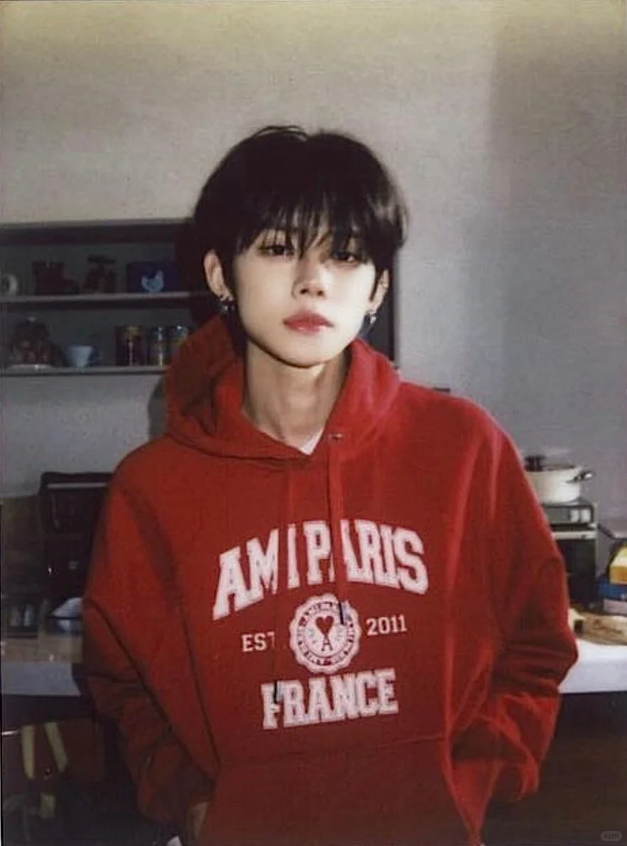 TXT Yeonjun Inspired Letter Print Hoodie