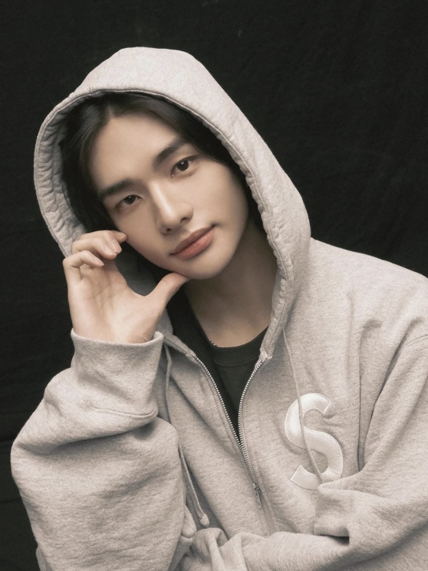 Straykids Hyunjin Inspired S Logo Zip-up Hoodie