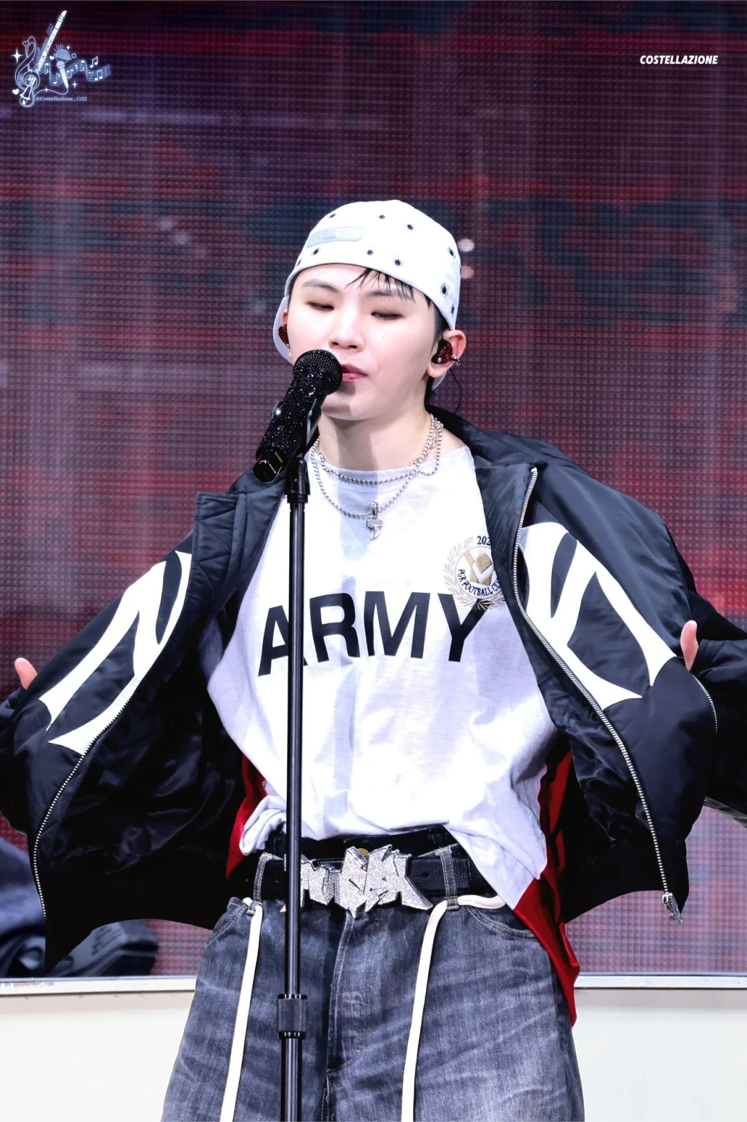 Cortis&Enhypen&Seventeen&Straykids Inspired M Logo Bomber Jacket