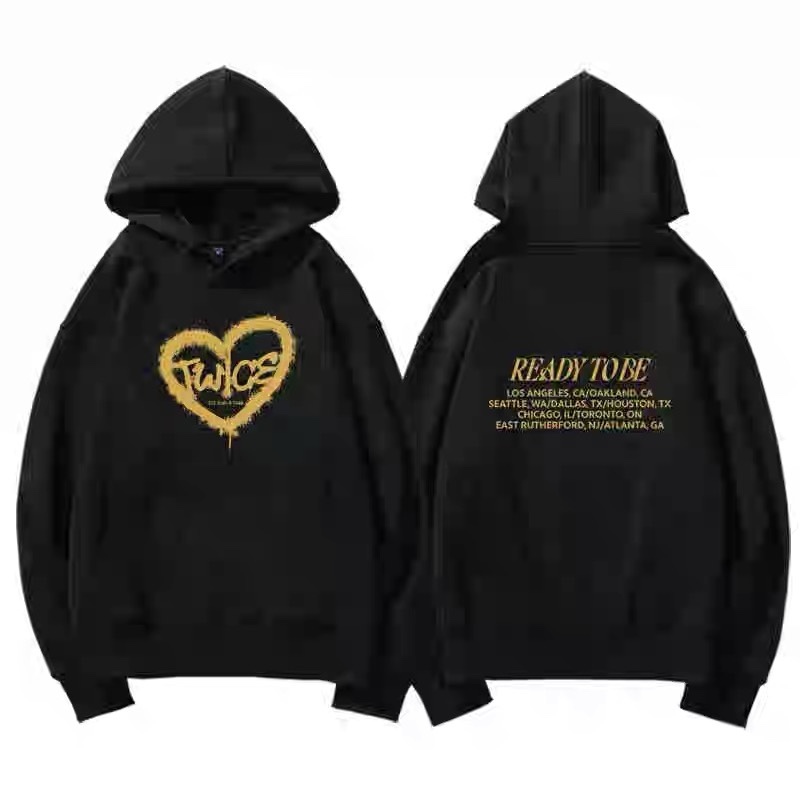 Twice 5th World Tour Ready To Be Merch Inspired T-shirt