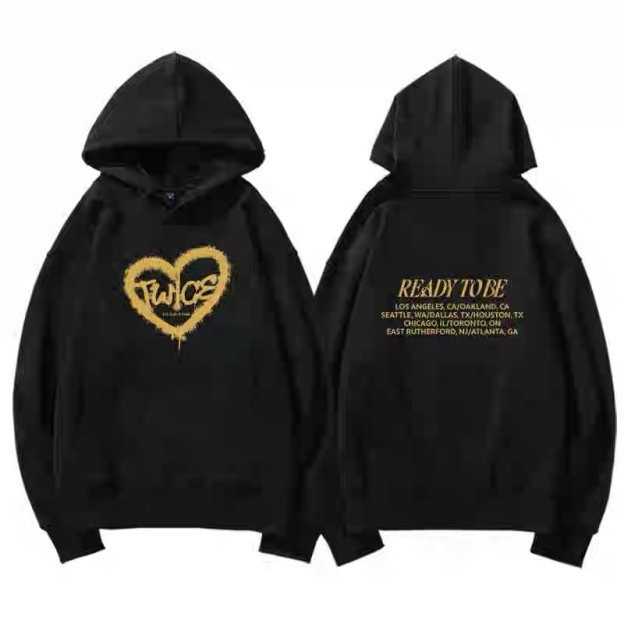 Twice 5th World Tour Ready To Be Merch Inspired T-shirt