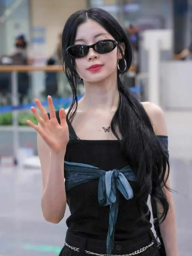 Babymonster ASA Inspired Bow-Tie Baby Top