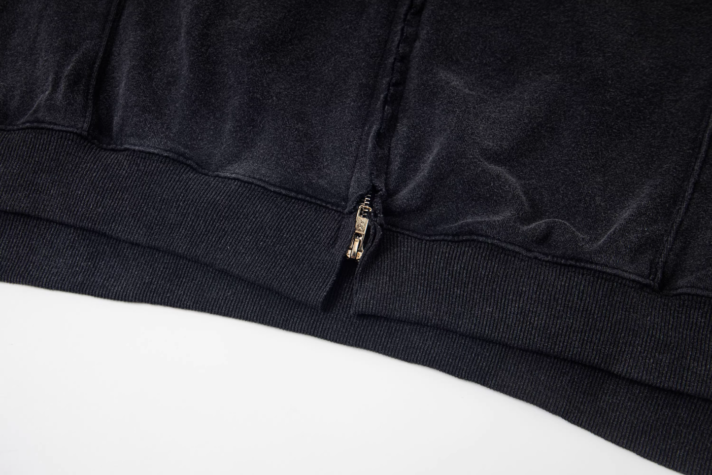 Aespa Winter Inspired Logo-Print Washed Bomber Jacket